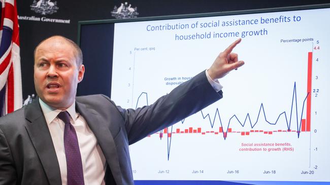 Australia's GDP figures revealed a strong bounce back from a Delta-ravaged third quarter. Picture: David Gray/Getty Images