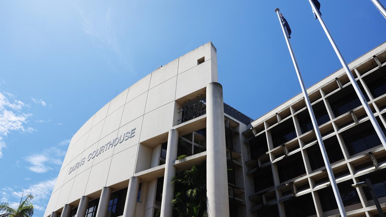 Chris Wayne White, 25, pleaded guilty to burglary in the night with violence while armed, and assault, in teh Cairns District Court on Friday. Picture: Brendan Radke