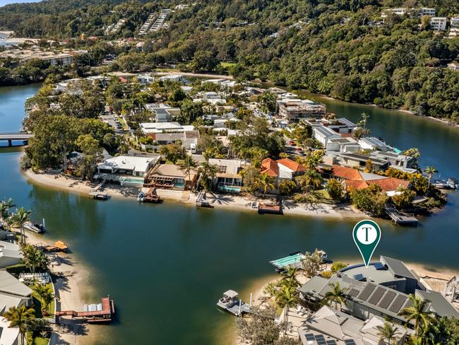 This sprawling home at 33 Mossman Court, Noosa Heads, is expected to set a new price benchmark at its auction.