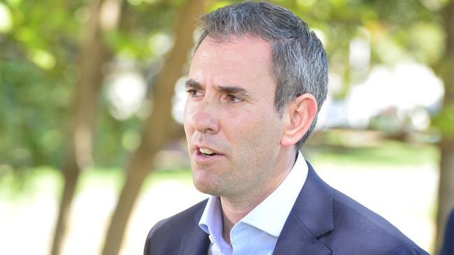 Shadow Treasurer Jim Chalmers says Labor’s focus will be on multinationals but did not rule out a broader suite of taxes. Picture: Caitlan Charles