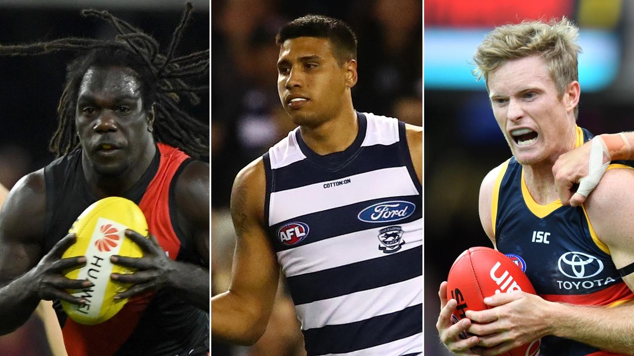The Trade State Of Play: Anthony McDonald-Tipungwuti, Tim Kelly and Alex Keath.
