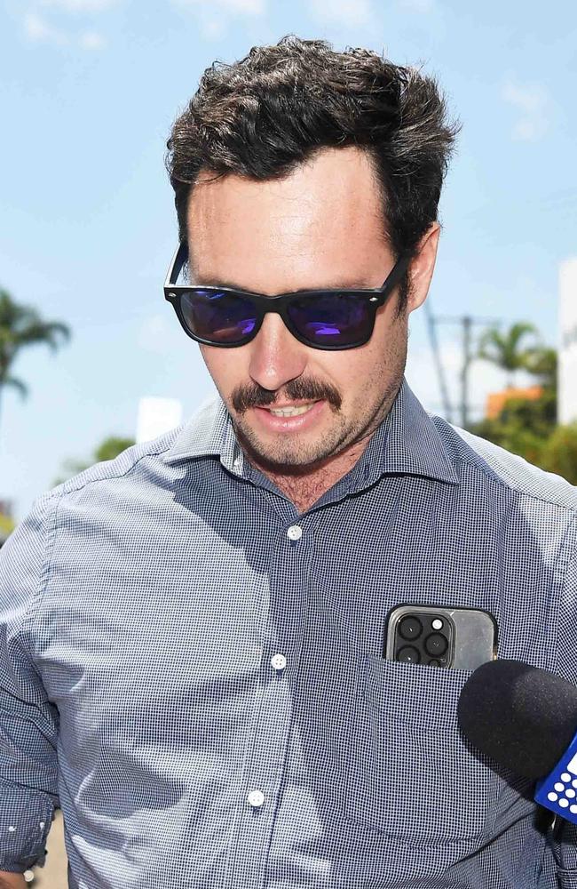 Sam Eyles leaves Maroochydore District Court. Pictured: Patrick Woods.