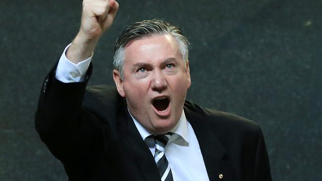 Eddie McGuire is resisting calls to step down as Collingwood president. Picture: Mark Stewart