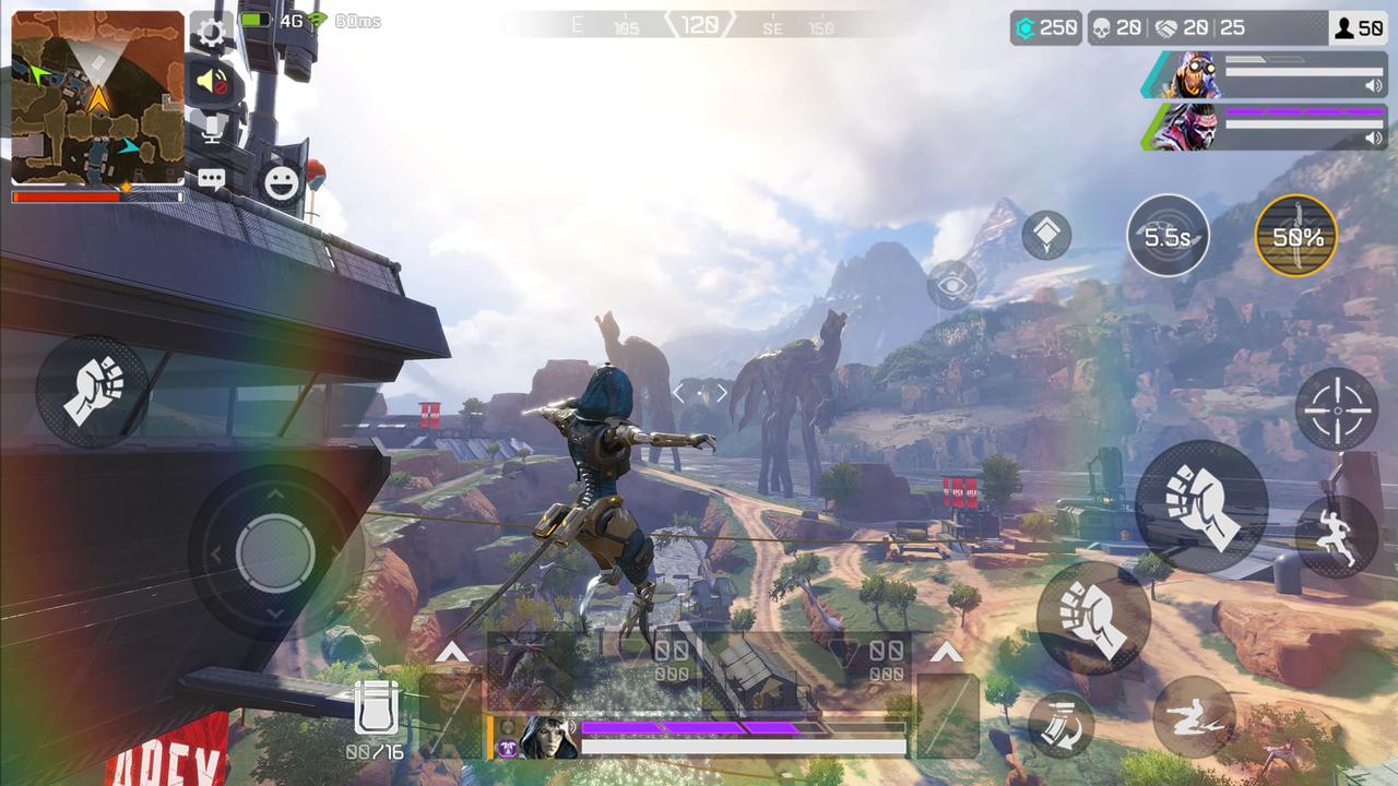 Apex Legends Mobile was supposed to have features similar to the main game, but routinely fell behind in updates. Picture: EA