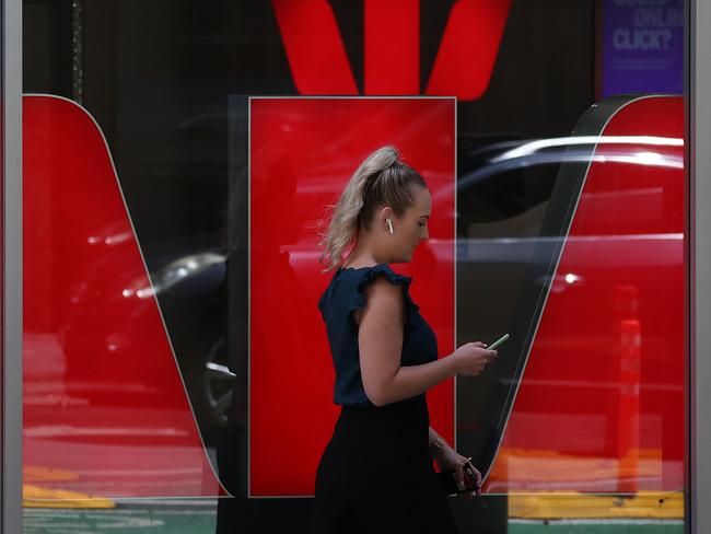 SYDNEY, AUSTRALIA - NewsWire Photos February 1, 2021: Pictured is Westpac bank in Sydney, NSW. Picture: NCA NewsWire / Dylan Coker