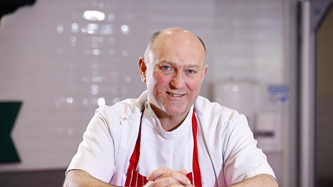 Independent Scott Munro in his butcher shop in Orange. Picture: Adam Yip / The Australian