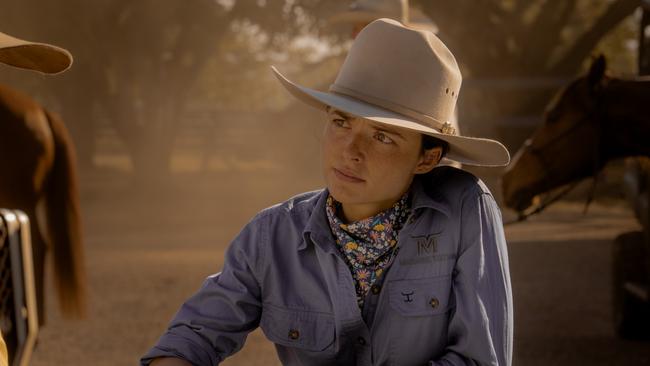 Film Stills from the new show, Territory with former Home and Away Actress, Philippa Northeast. Picture: Supplied