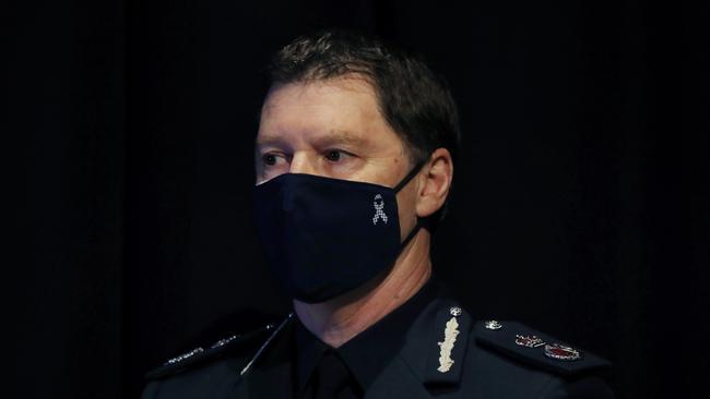 Victorian Police Commissioner Shane Patton. Picture: NCA NewsWire / David Crosling