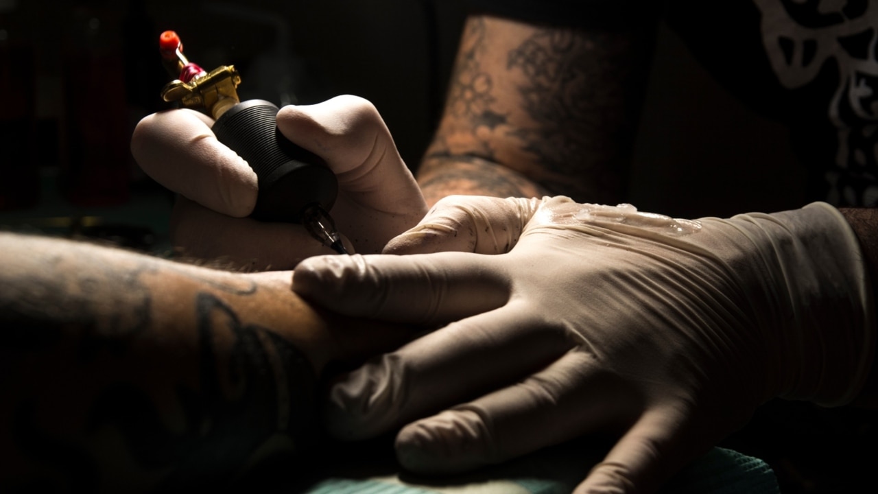 Some tattoo colours associated with certain risks