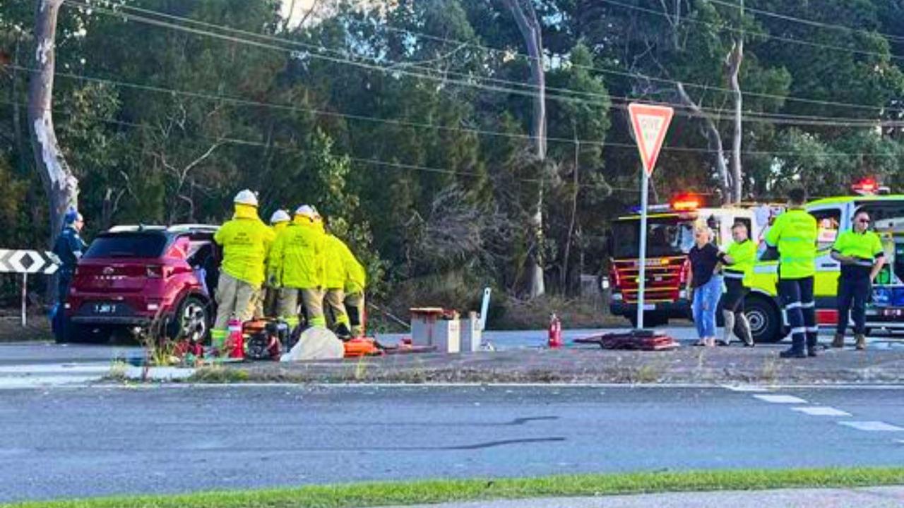 Traffic diverted Bumstead Rd, Logan after jaws of life used to rescue ...