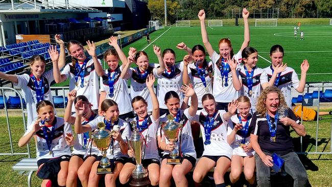 Seaforth FC U14G are in the 2024 Champion of Champions grand final. Picture: Supplied