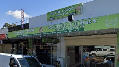 Muthu Curry at Toongabbie failed to store food at the right temperature. Picture: Google Maps