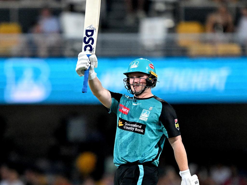 Max Bryant has become one of the BBL’s most reliable middle-order batters. Picture: Bradley Kanaris/Getty Images