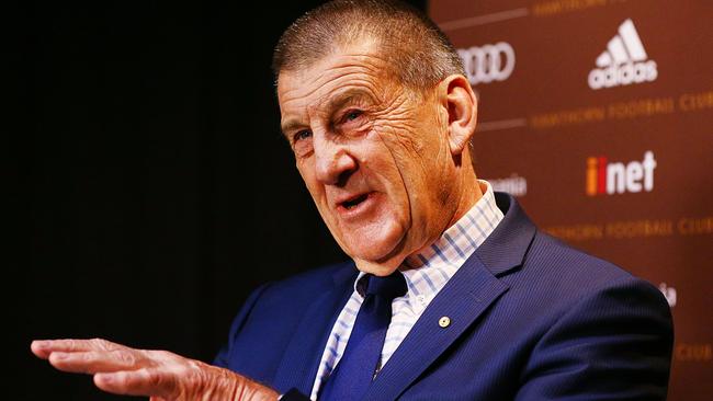 Hawks president Jeff Kennett says the AFL supporting 12 clubs is unsustainable.