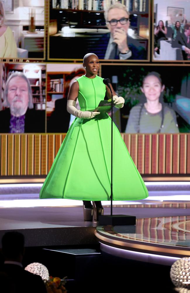 Cynthia Erivo at the 78th Annual Golden Globe Awards. Picture: NBCU Photo Bank via Getty Images