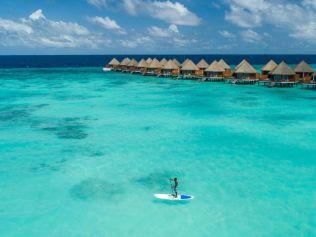 Escape to the "fabulous" Maldives at 50 per cent off. Picture: Luxury Escapes