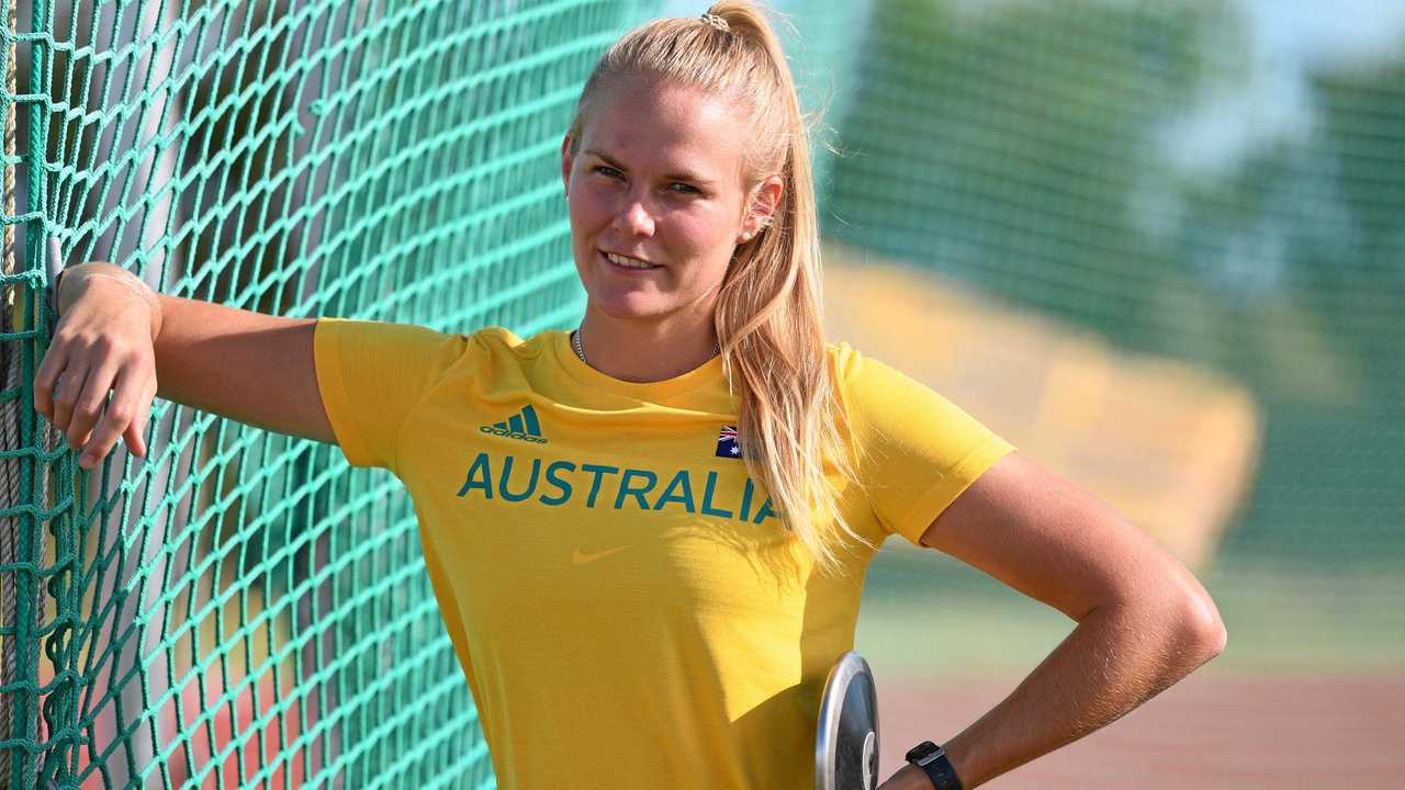 Taryn Gollshewsky training for the Commonwealth Games. Picture: Mike Knott BUN230118TARYN3