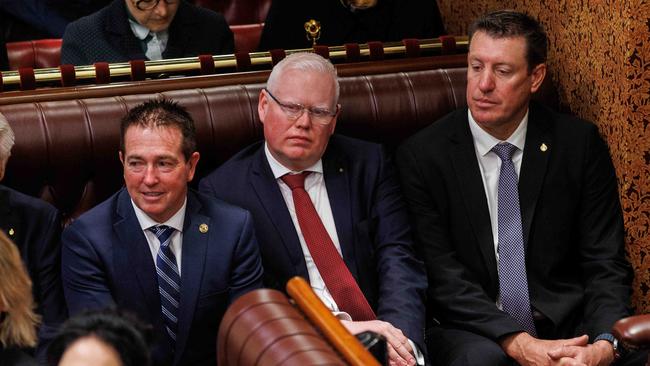 Premier Chris Minns refused to answer Gareth Ward’s questions in parliament. Picture: NCA NewsWire / David Swift