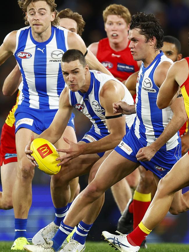 Luke Davies-Uniacke was impressive again on Saturday. Picture: Daniel Pockett/Getty Images