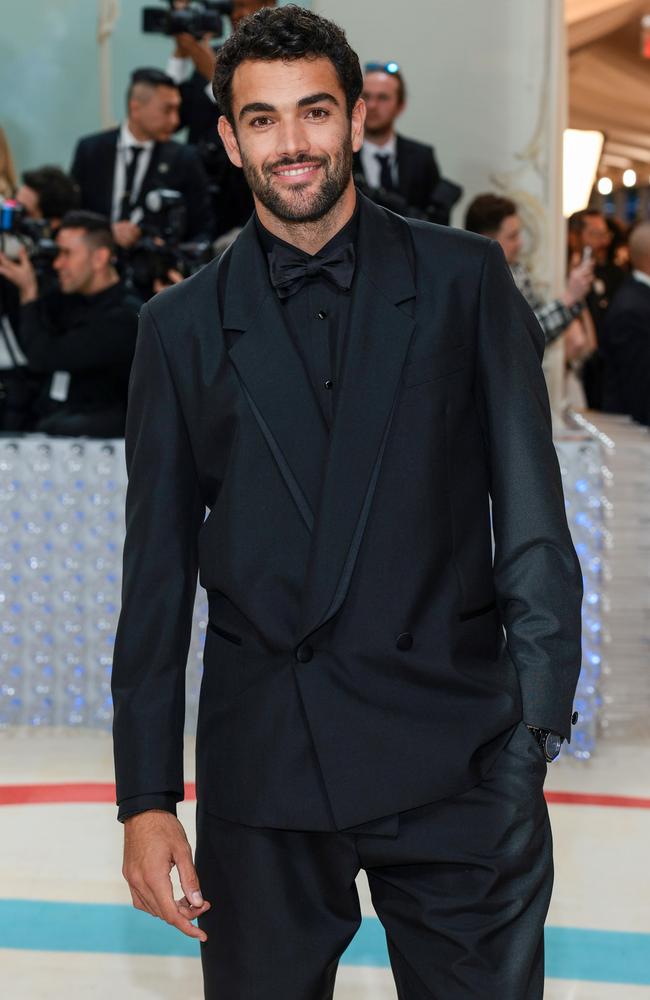 Matteo Berrettini attends The 2023 Met Gala. Picture: Dimitrios Kambouris/Getty Images