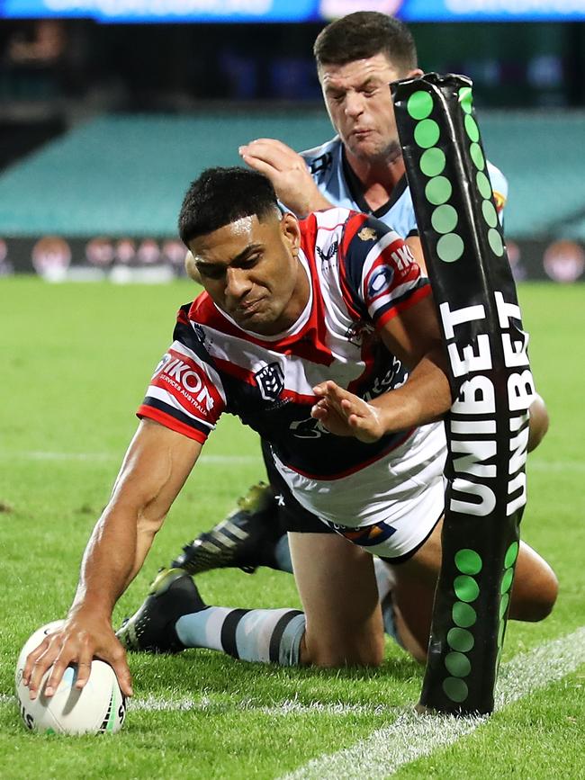 But last year’s winger Daniel Tupou is in danger of losing his spot. Picture: Mark Kolbe/Getty Images