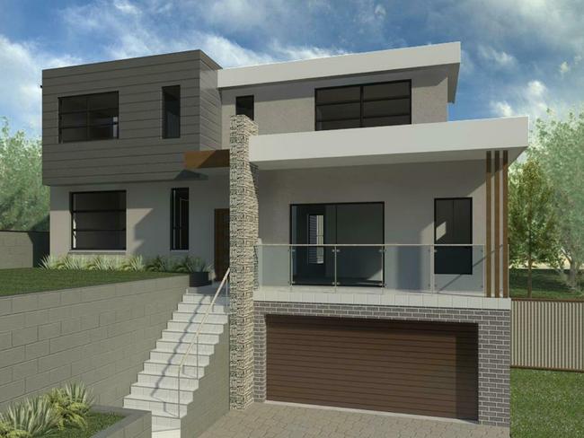 Wincrest Homes’ custom built sloping block homes.