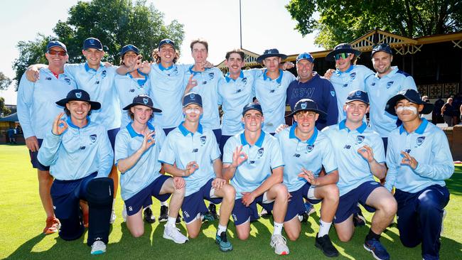 NSW Country created history by winning the under-17 National Championships. Picture: Dylan Burns