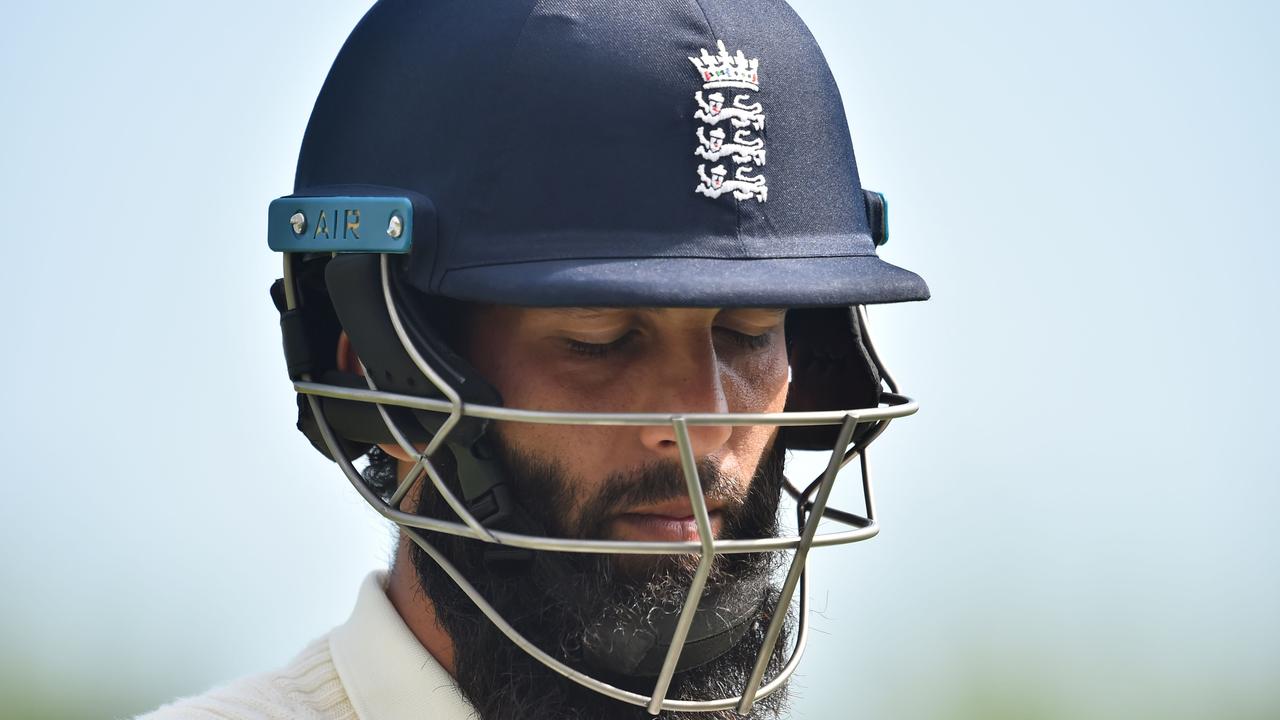 Moeen Ali has constantly been made a scapegoat. (Photo by Glyn KIRK / AFP)