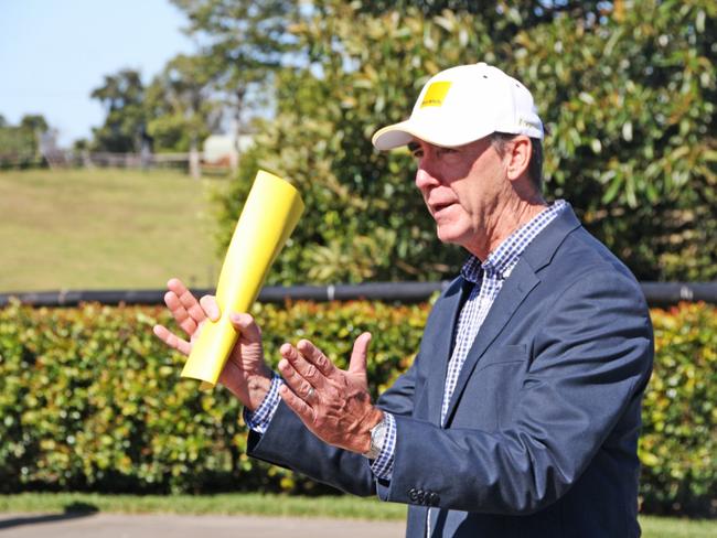 Ray White auctioneer Brett Graham.