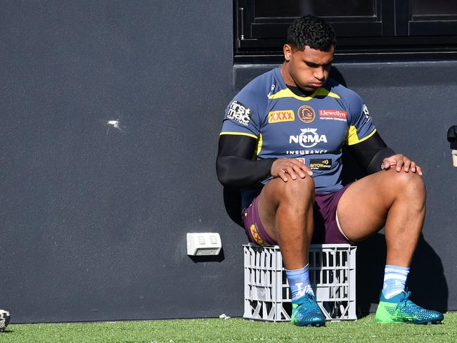 Tevita Pangai Jr went off the rails in 2020. Picture: AAP Image/Darren England