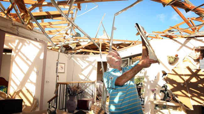 Trevor Hickey couldn’t believe his home had been completely destroyed.