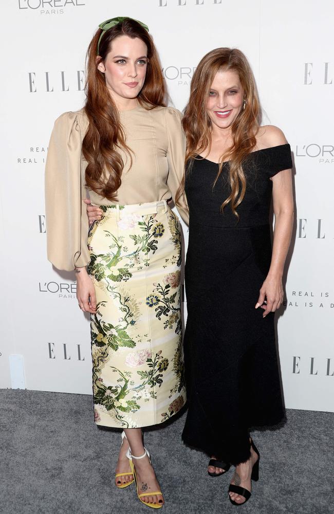 Keough (pictured here with her late mother) is no longer speaking to her grandmother. Picture: Frederick M. Brown/Getty Images North AmericA/AFP