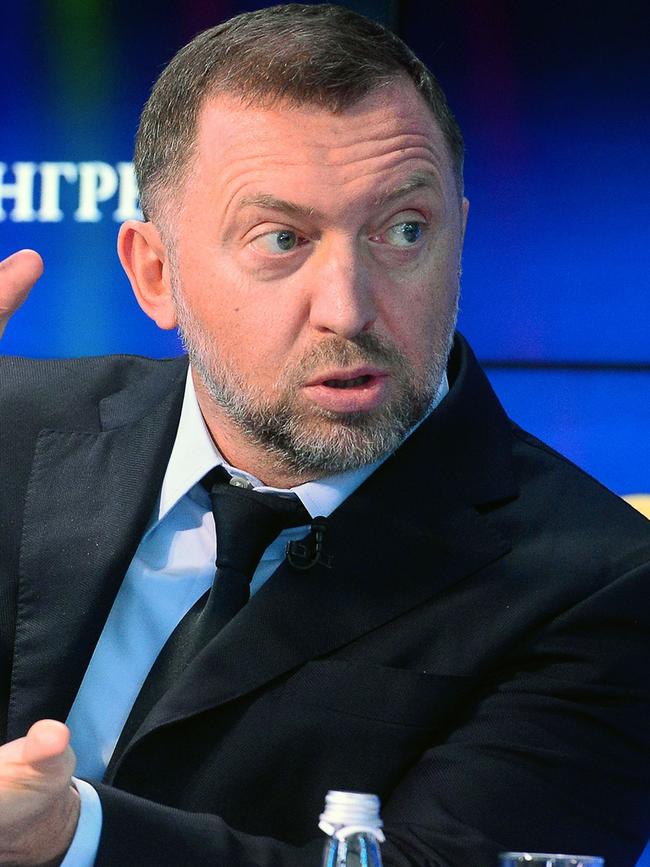 Russian billionaire Oleg Deripaska. Picture: AFP