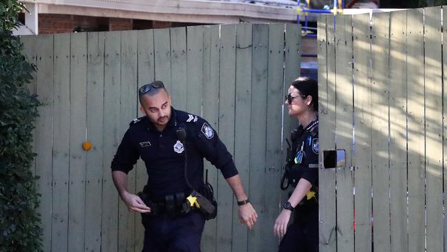 Police conducted a search of an Arana Hills home last week. Picture: Liam Kidston