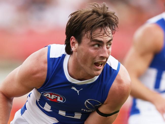 George Wardlaw has been recognised at the Round 3 Rising Star. Picture: Matt King/AFL Photos/via Getty Images.