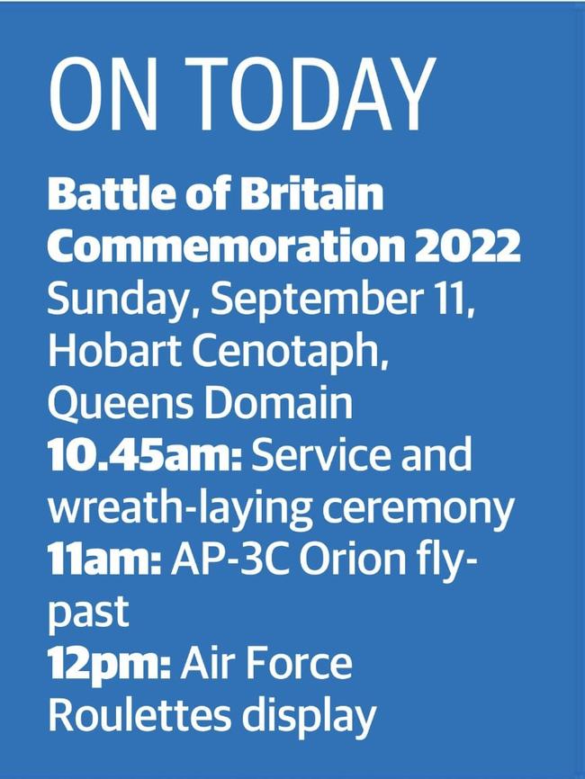 Hobart's Battle of Britain Commemoration.