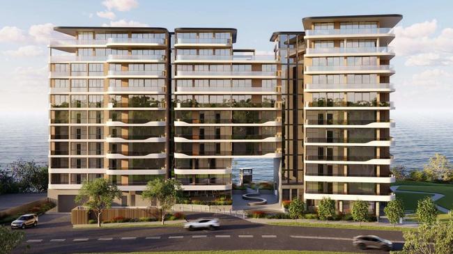 An artist's impression of the Lakeside Gardens development for 216-224 Main Rd, Toukley. Picture: supplied