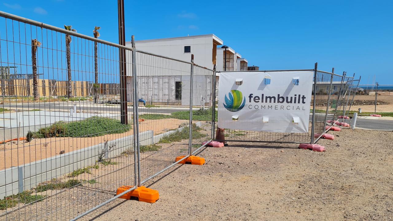 Photos of the Wallaroo Shores resort development before Felmeri’s collapse in May.