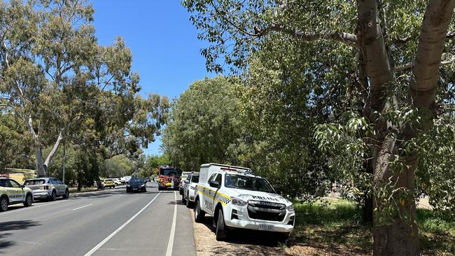 A person has been hit by a train at North Adelaide. Picture: Eva Blandis