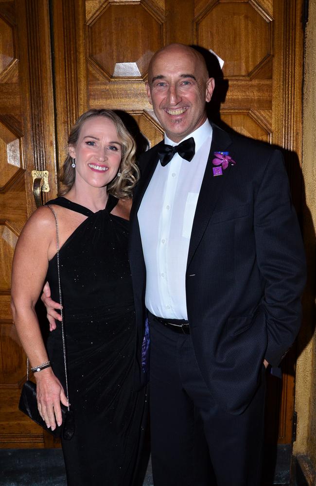 Bridgette Pinnock and Walter Mikac. Picture: FIONA BYRNE