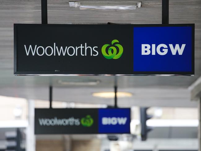 SYDNEY, AUSTRALIA: NewsWire Photos: MARCH 27 2024:  A general stock photo of the retail store Big W in at Townhall in Sydney ahead of Easter long weekend. Picture: NCA NewsWire/ Gaye Gerard