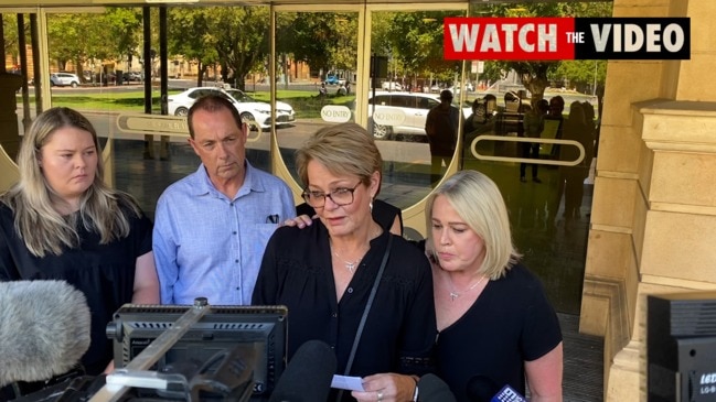 Sister of Daryl Adams speaks outside court