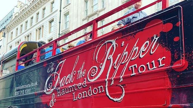 One of the many Jack the Ripper tours in London. Picture: Instagram/@speciallysteph