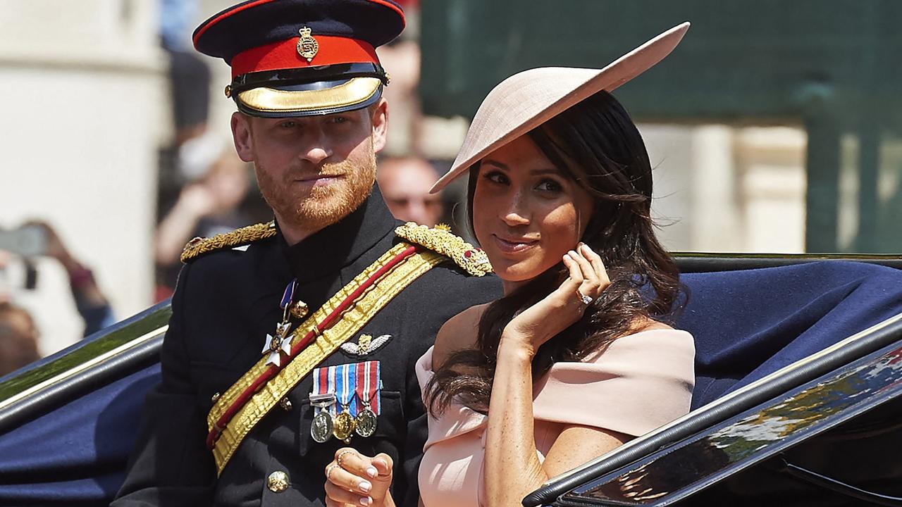 Meghan Markle and Prince Harry reportedly clashed with palace staff. Picture: AFP