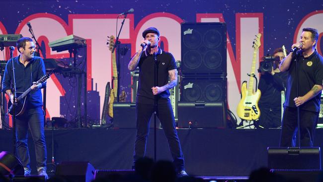 Shaken ... the Dropkick Murphys scrapped the last date on a US tour after a man threw himself in front of their bus in a suspected suicide. Picture: Paul Marotta/Getty Images
