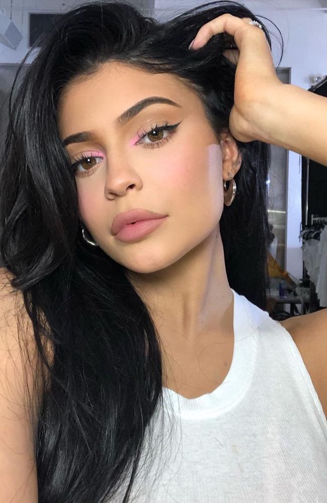 Kylie Jenner is in hot water over a simple act she filmed. Picture: @kyliejenner