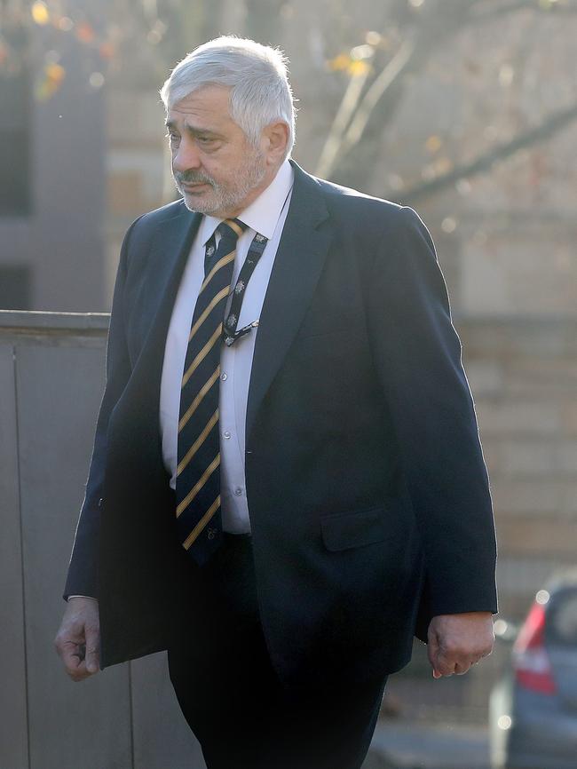 Aziz Gregory Melick arrives to give evidence at the Supreme Court in Hobart. Picture: NIKKI DAVIS-JONES