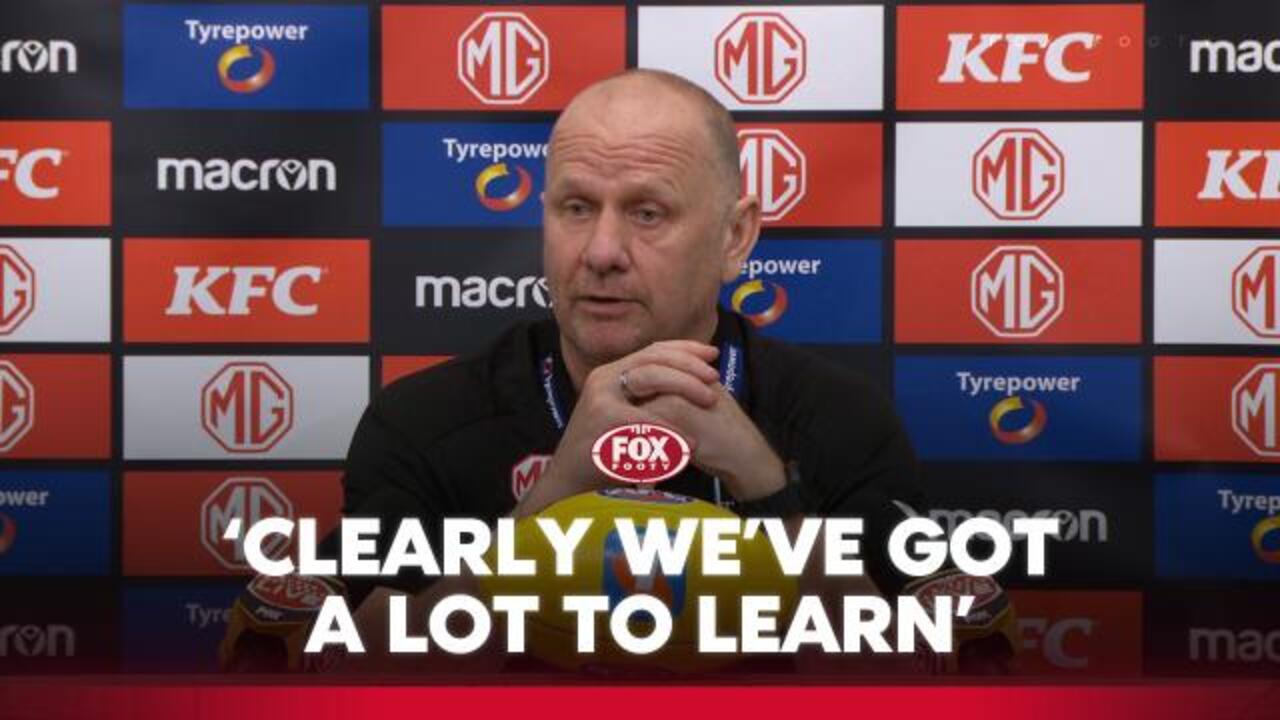 Hinkley puts it bluntly after big loss