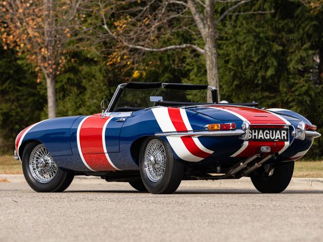 Austin Power’s signature 1967 Jaguar E-Type Roadster for john connolly's column