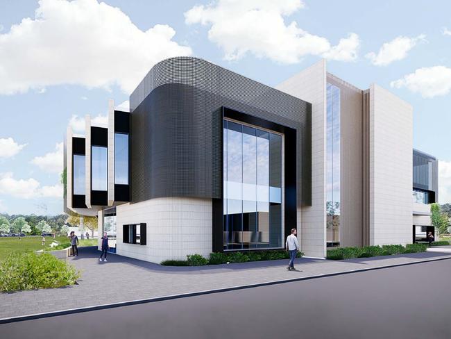 Mitcham Council proposed designs for a new $20m Blackwood Community Hub with new library and community services centre.